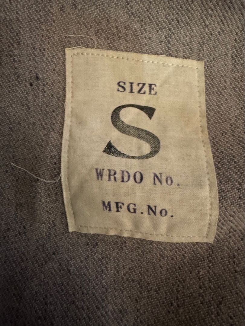 weirdo プリズナーベスト　メンズベスト