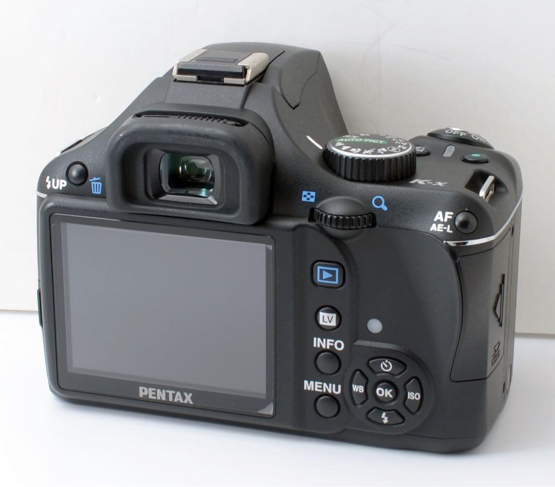 S数約500回！PENTAX K-X★望遠レンズ★スマホ転送★美品