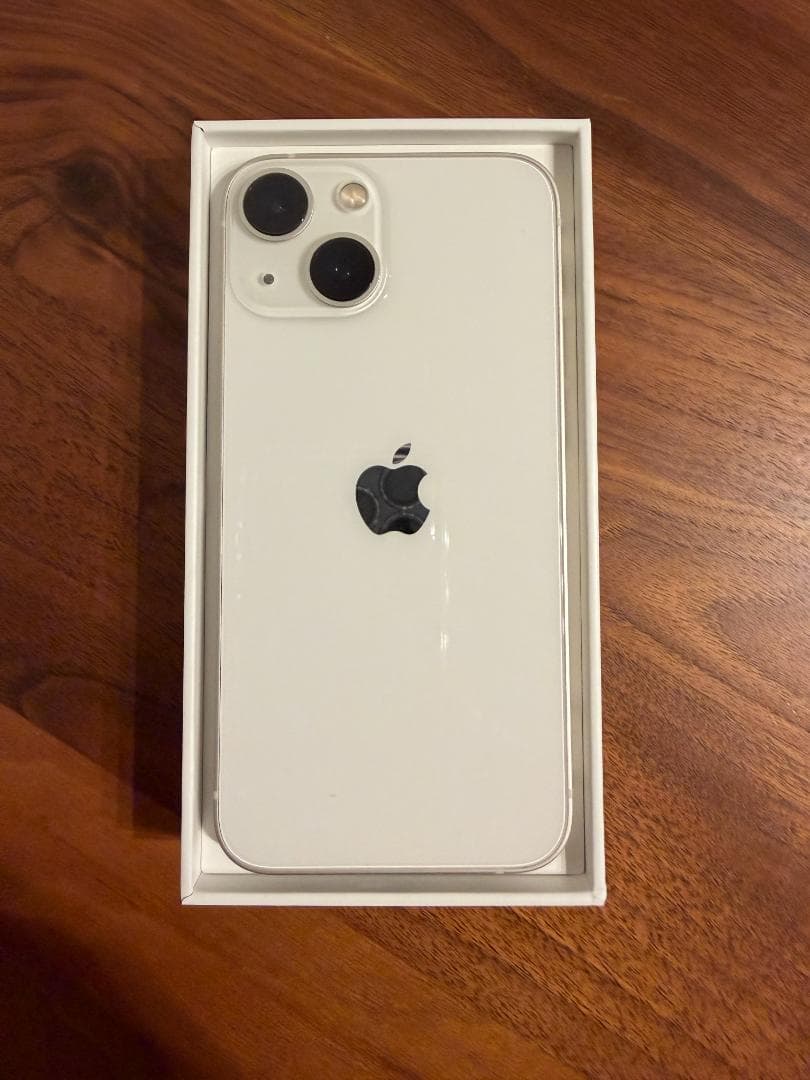 【美品】iPhone13mini 256GB スターライト おまけ付き