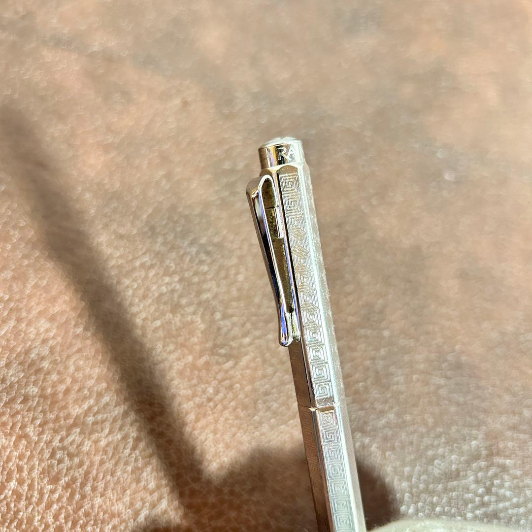 カランダッシュ 万年筆 エクリドール シェブロン シルバー 希少