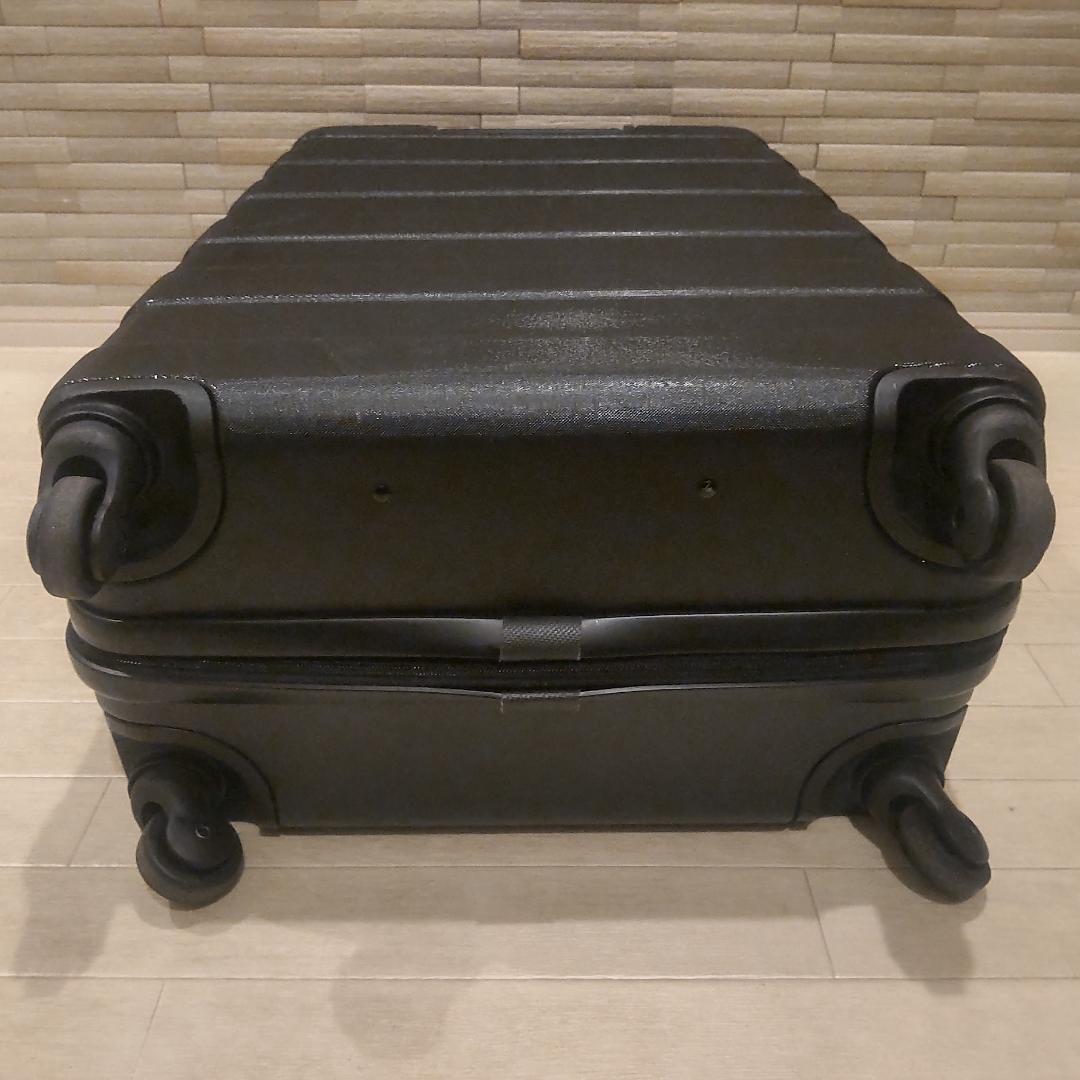 無印良品 バーの高さを自由に調節できる キャリーケース 63L ブラック