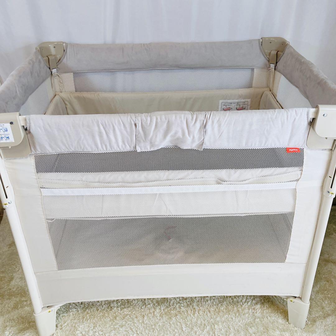 【良品】アップリカココネルエアープラス ホワイトベージュ 最上級モデル