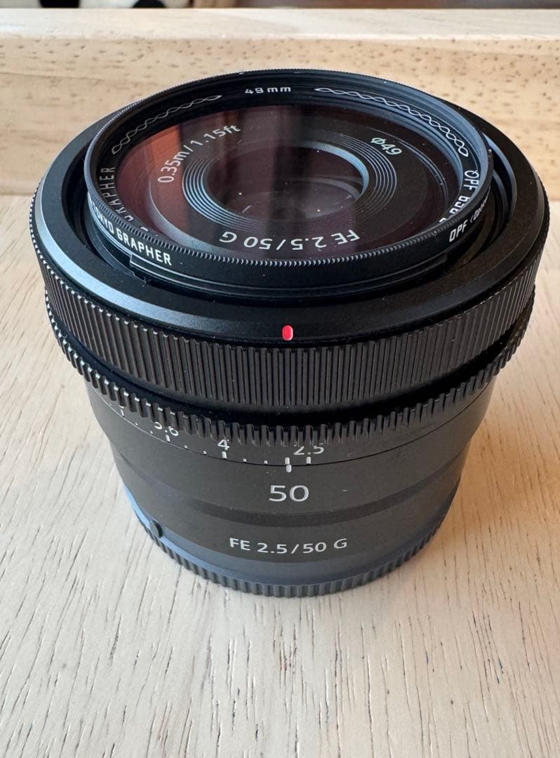 【美品】SONY FE50mm F2.5G fe50f25g