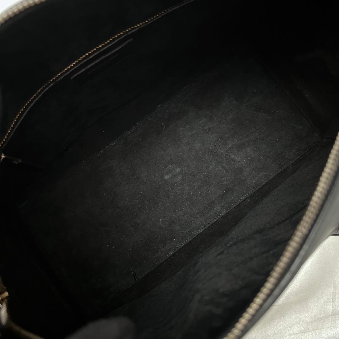 ◇レア美品◇サンローラン　ダッフル6 ショルダーバッグ　ブラック　カーフレザー