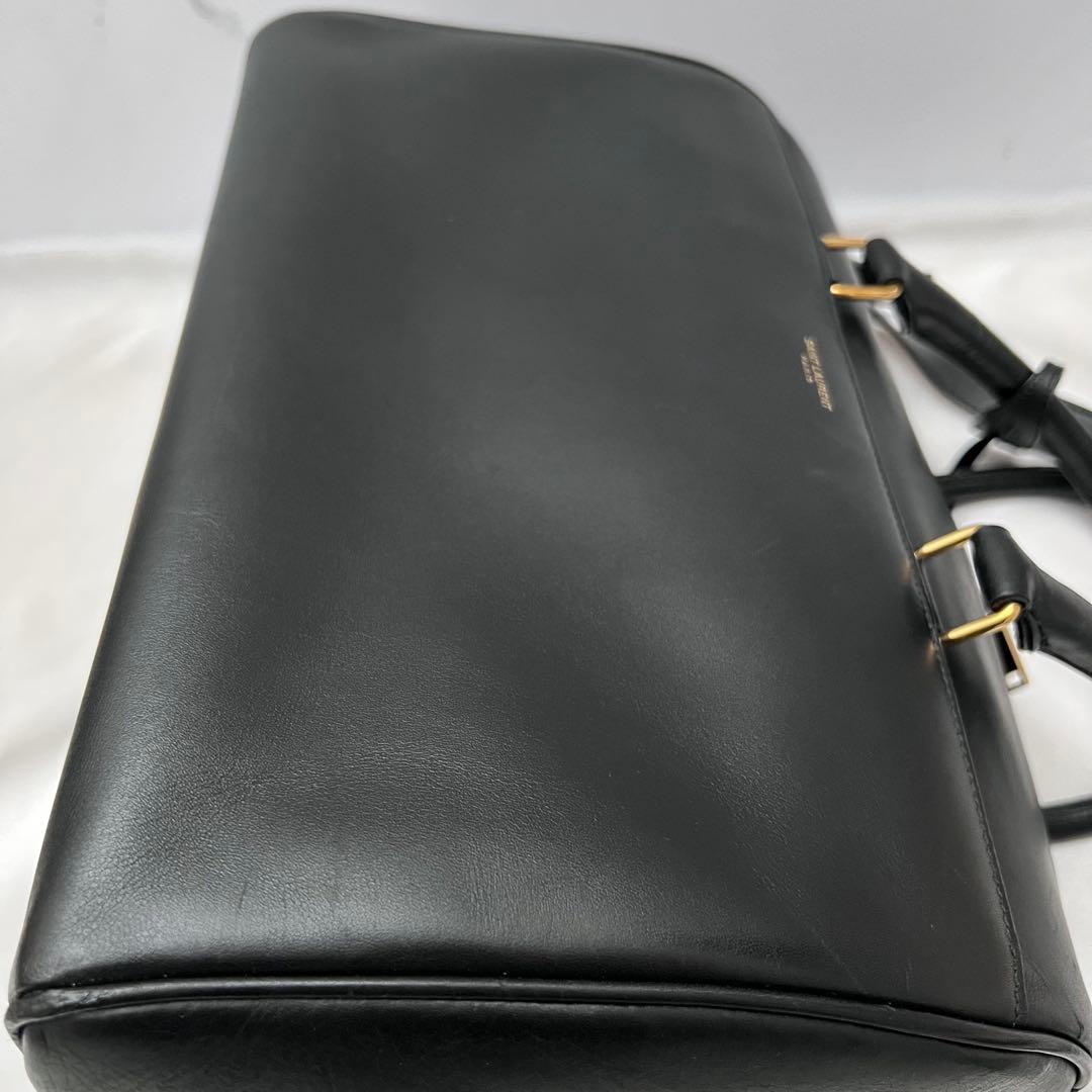 ◇レア美品◇サンローラン　ダッフル6 ショルダーバッグ　ブラック　カーフレザー