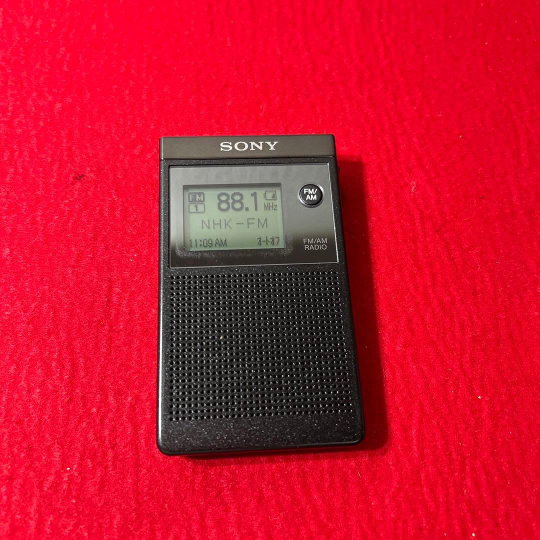 携帯ラジオ 防災 SONY SRF-R356 FM/AM/ワイドFM ラジオ