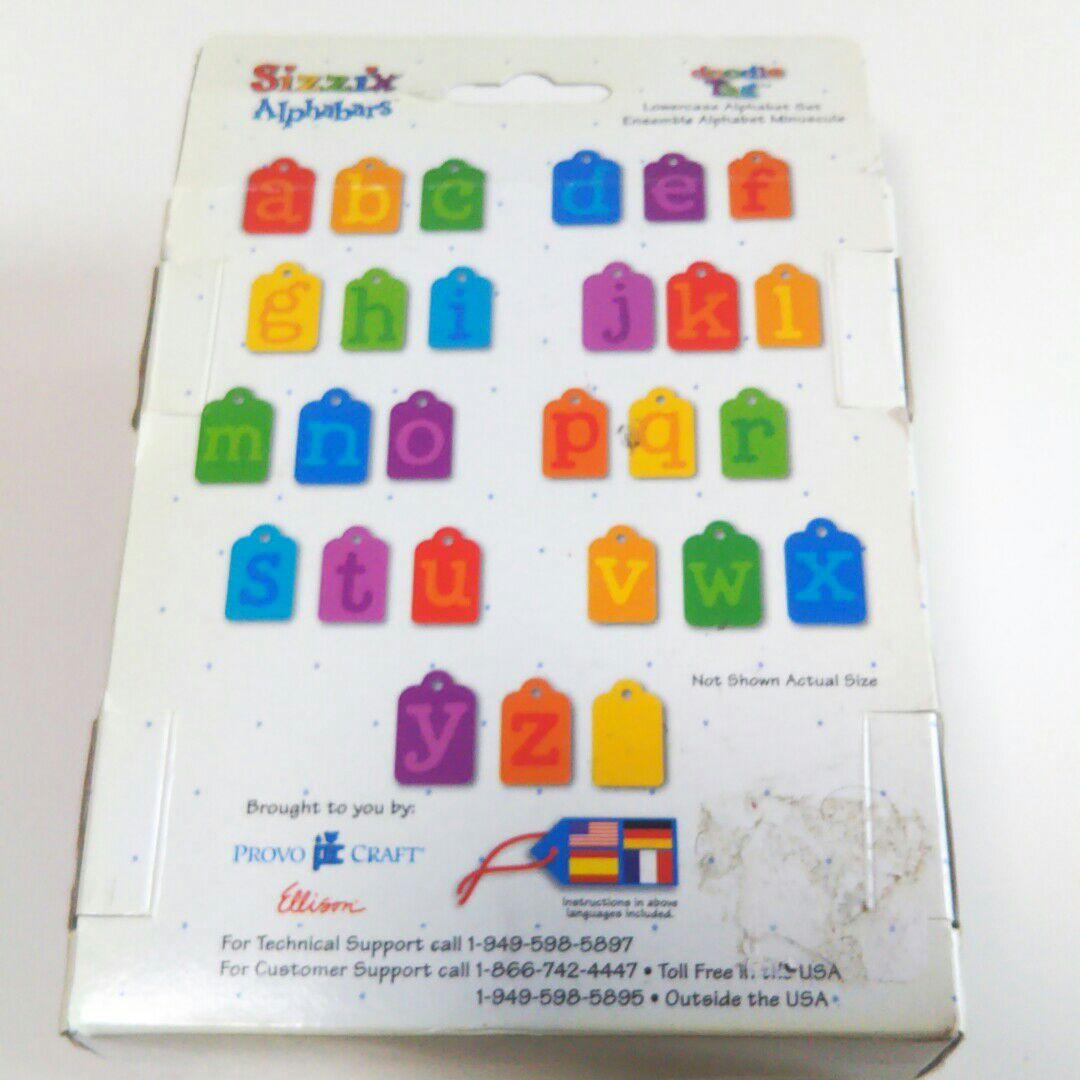 シジックス アルファベット ダイ タグ doodle tag 小文字