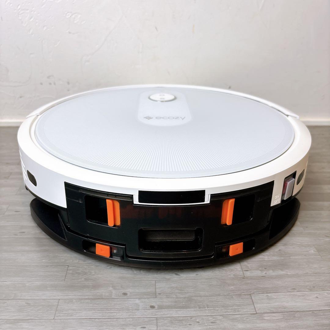 【未使用】 ecozyロボット掃除機 RV-SG250B 自動ゴミ収集機能付