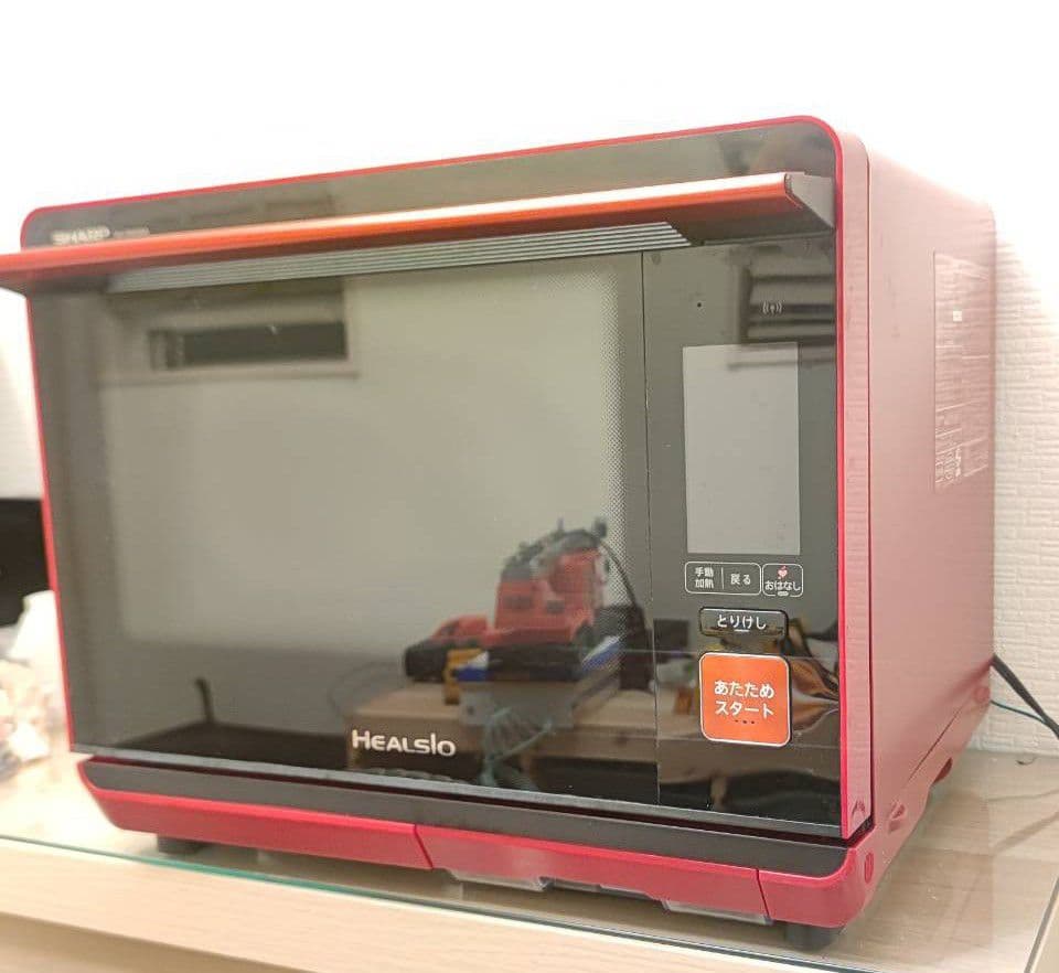 シャープ ウォーターオーブン ヘルシオ AX-XW300-R 赤 レッド