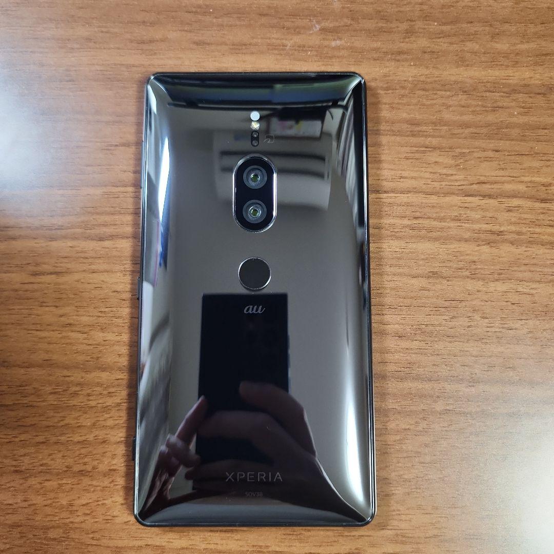 ②Xperia XZ2 Premium クロムブラック　au SOV38