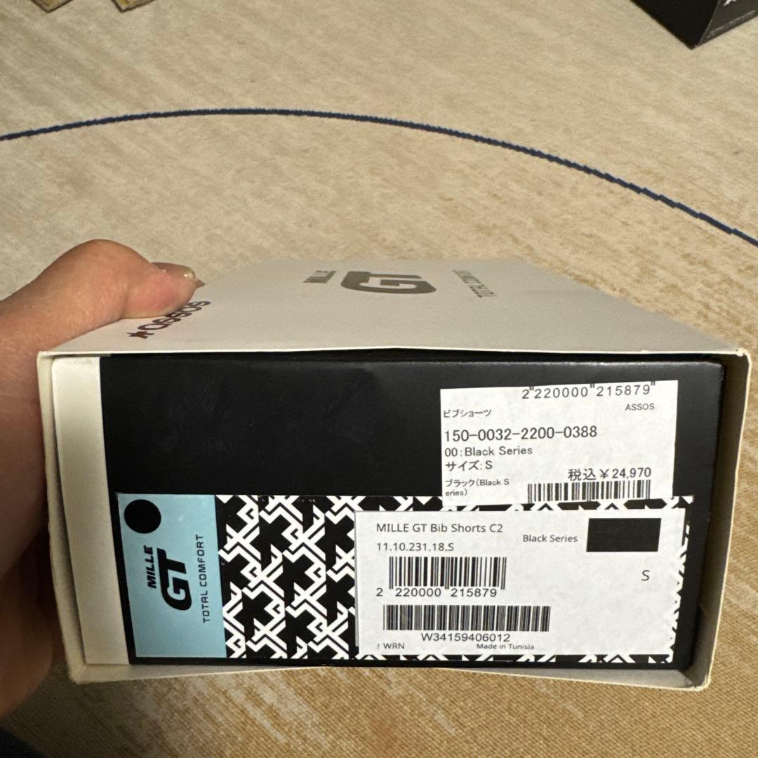 ASSOS アソス ミレ GT ビブショーツ S