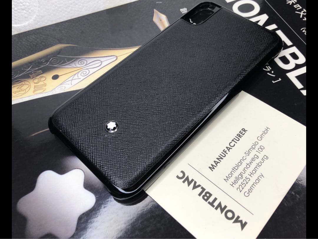 レアな完売品！★ モンブラン　★Apple iPhoneX・XS用★サルトリアル