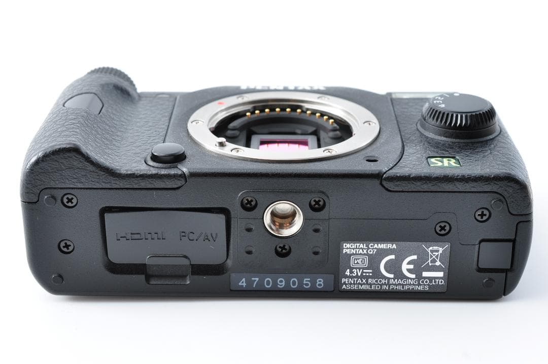 Pentax ペンタックス Q7 ブラック 866ショット 動作確認済 #100