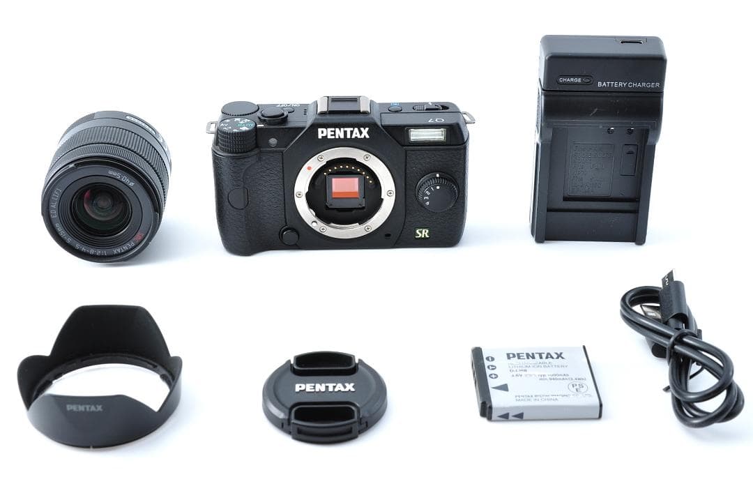 Pentax ペンタックス Q7 ブラック 866ショット 動作確認済 #100