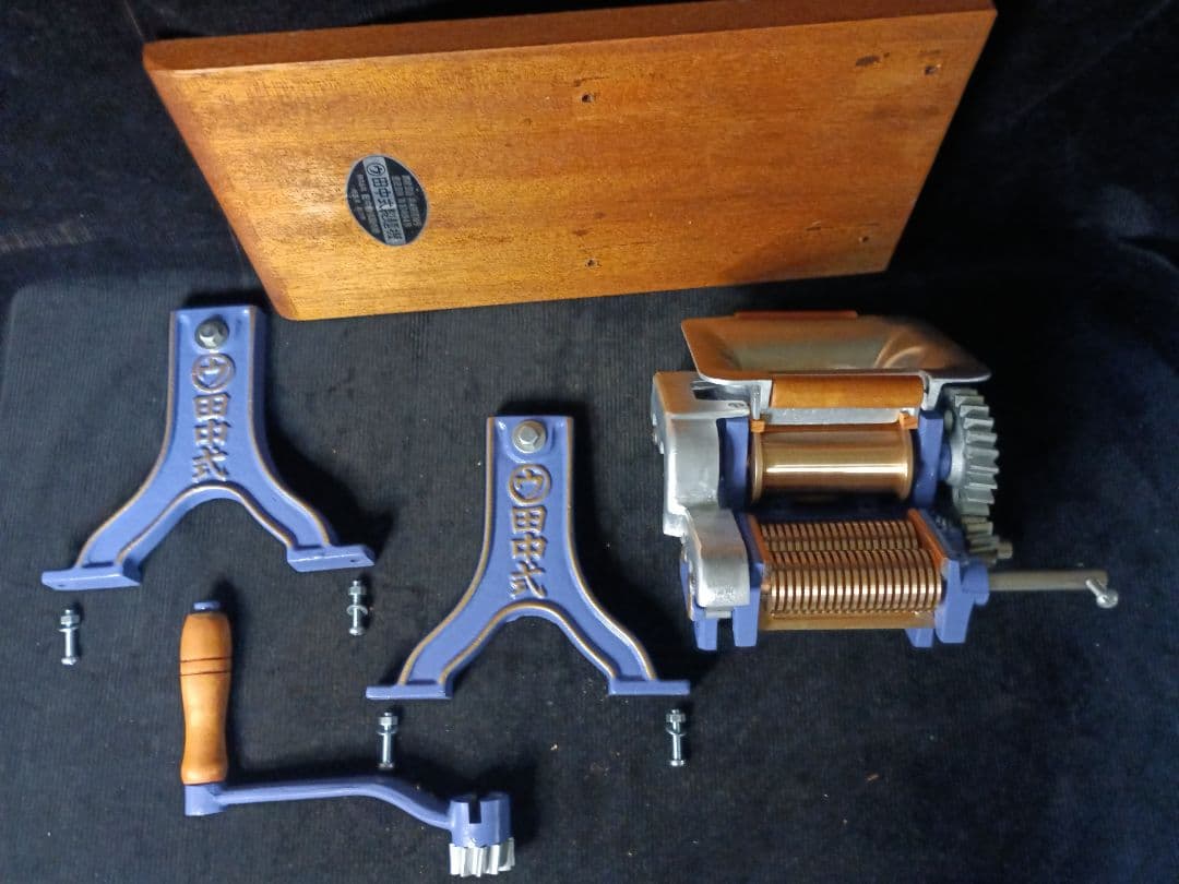 衛生的田中式製麺機　レストア済み