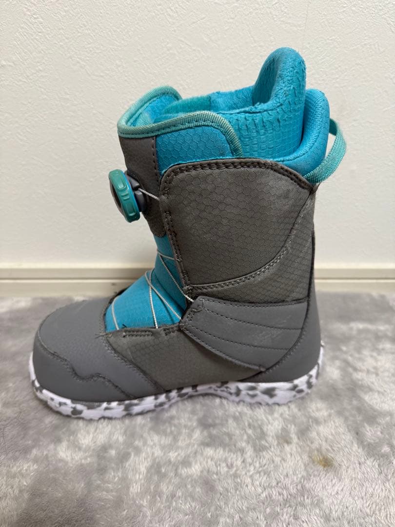 Burton ZIPLINE BOA キッズスノーボードブーツ 22cm