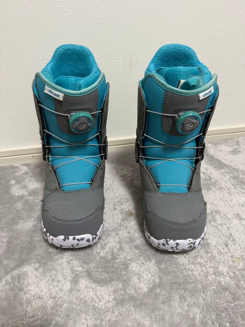 Burton ZIPLINE BOA キッズスノーボードブーツ 22cm