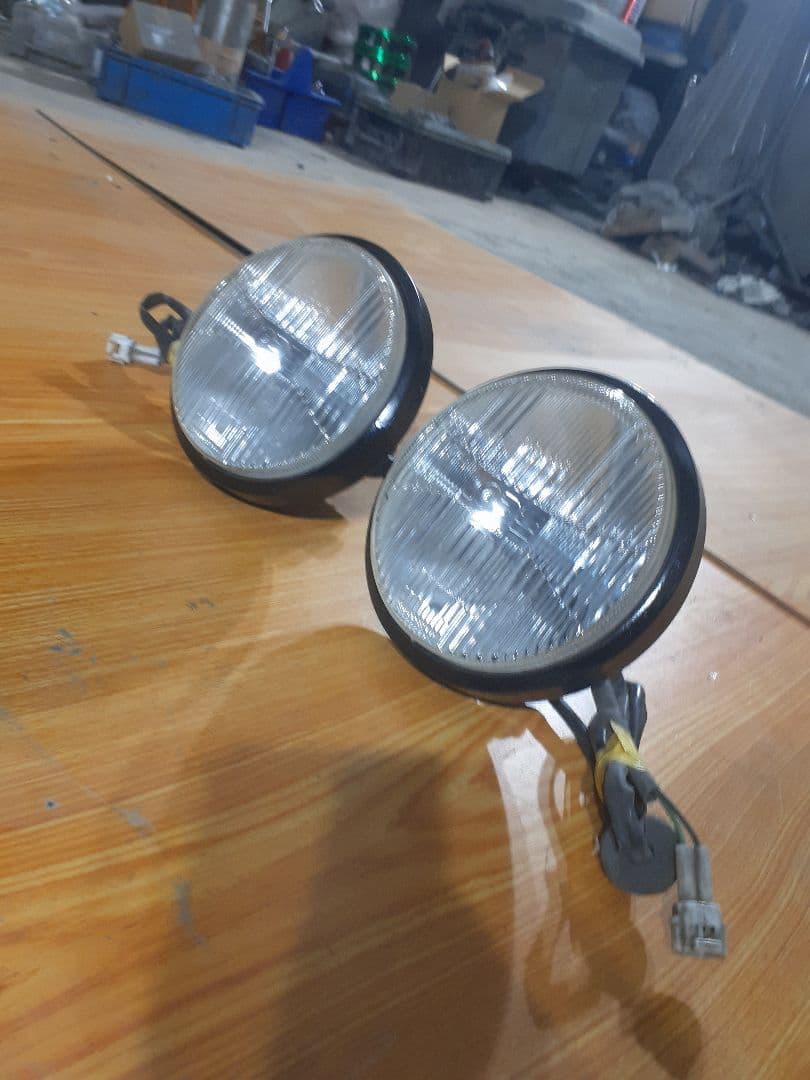 ジムニー JA22 JA12 後期型 純正 フォグランプ 左右セット