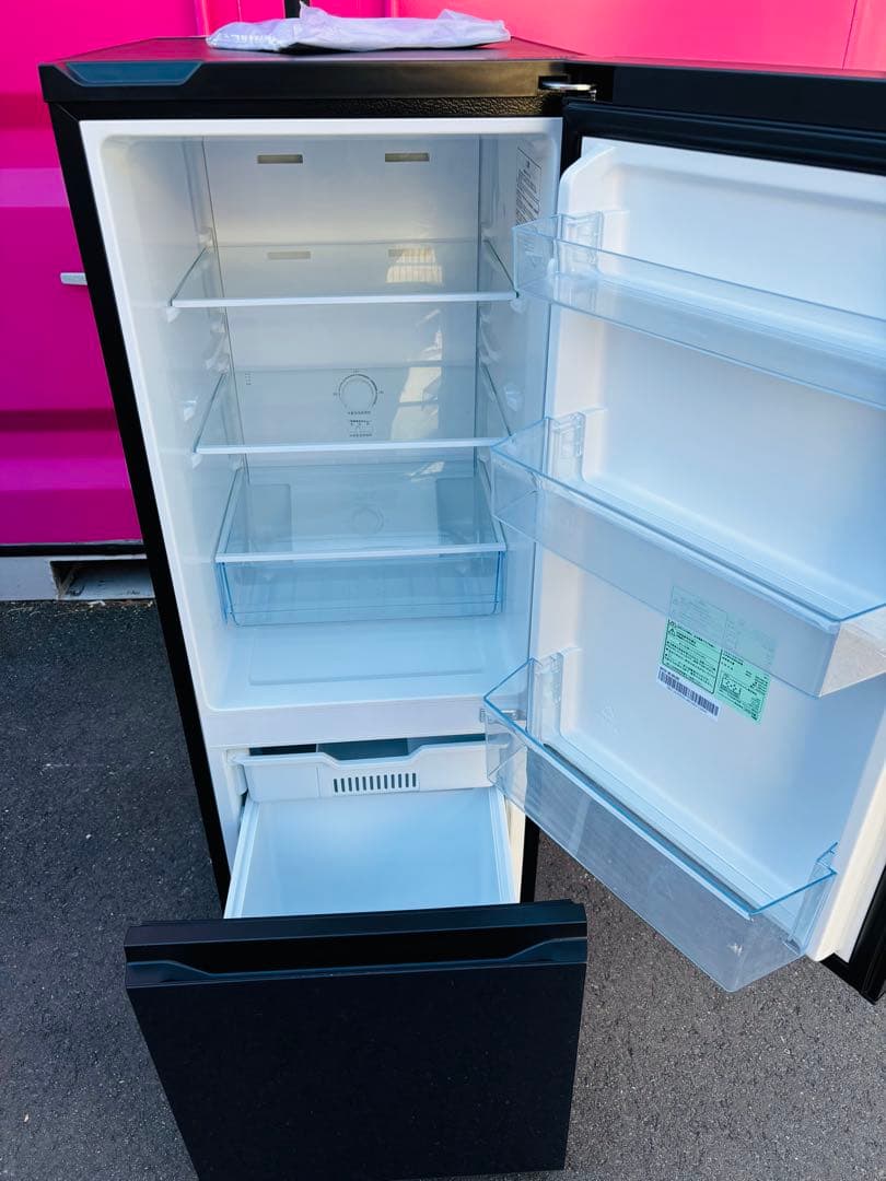 Hisense 冷蔵庫 162Lとアクア4.5キロ洗濯機セット