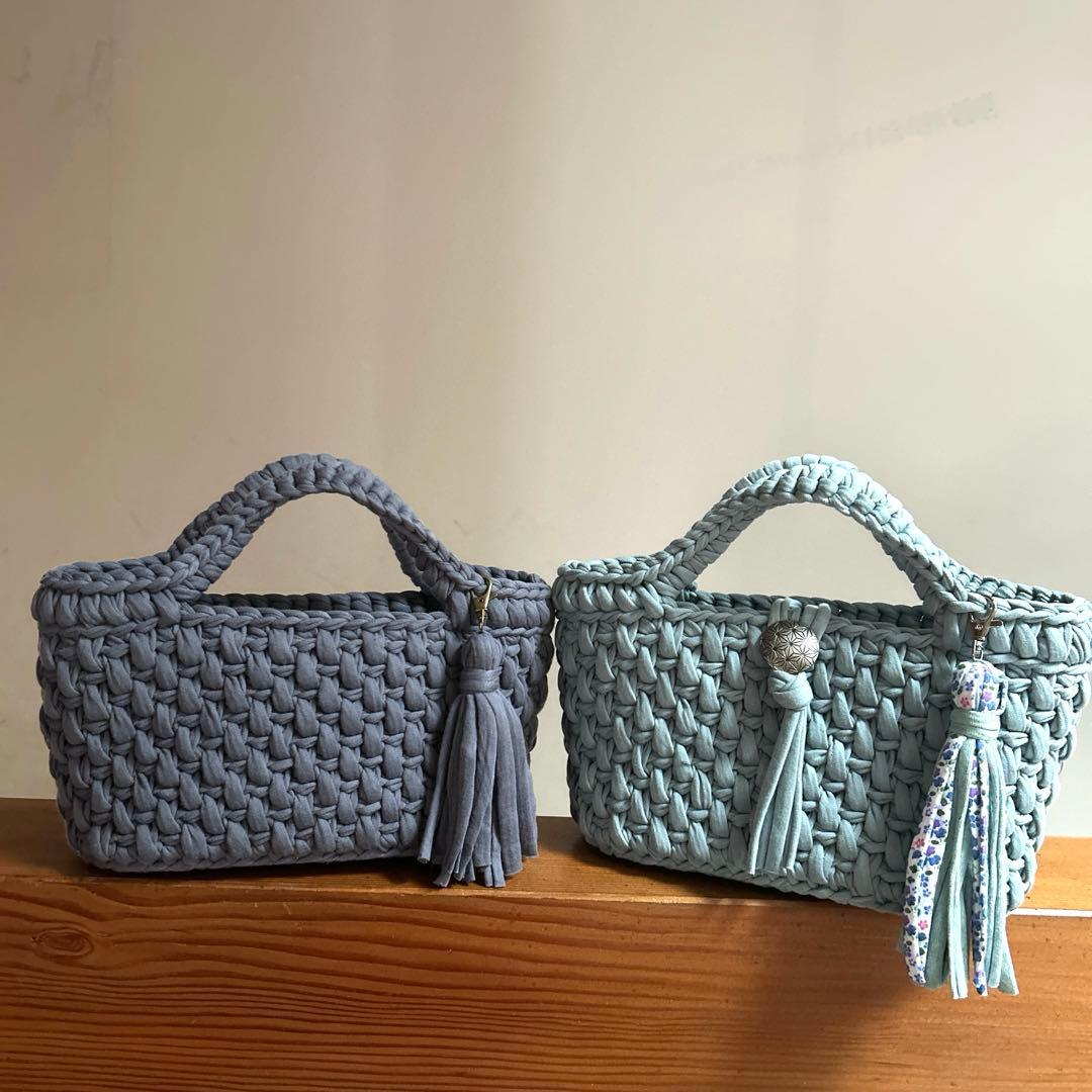 nana8様♡ズパゲッティ マルシェバッグ