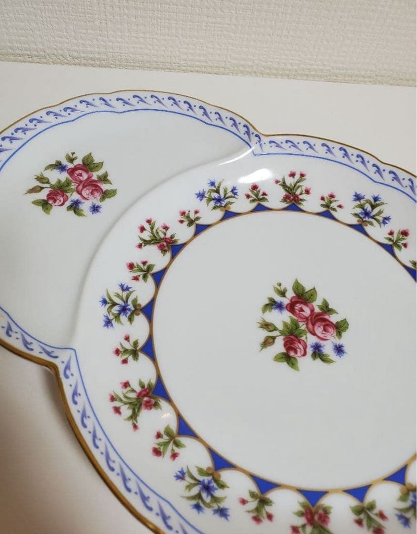 美品　ベルナルド　リモージュ　プレート　レア　廃盤柄　シャトーブリアン