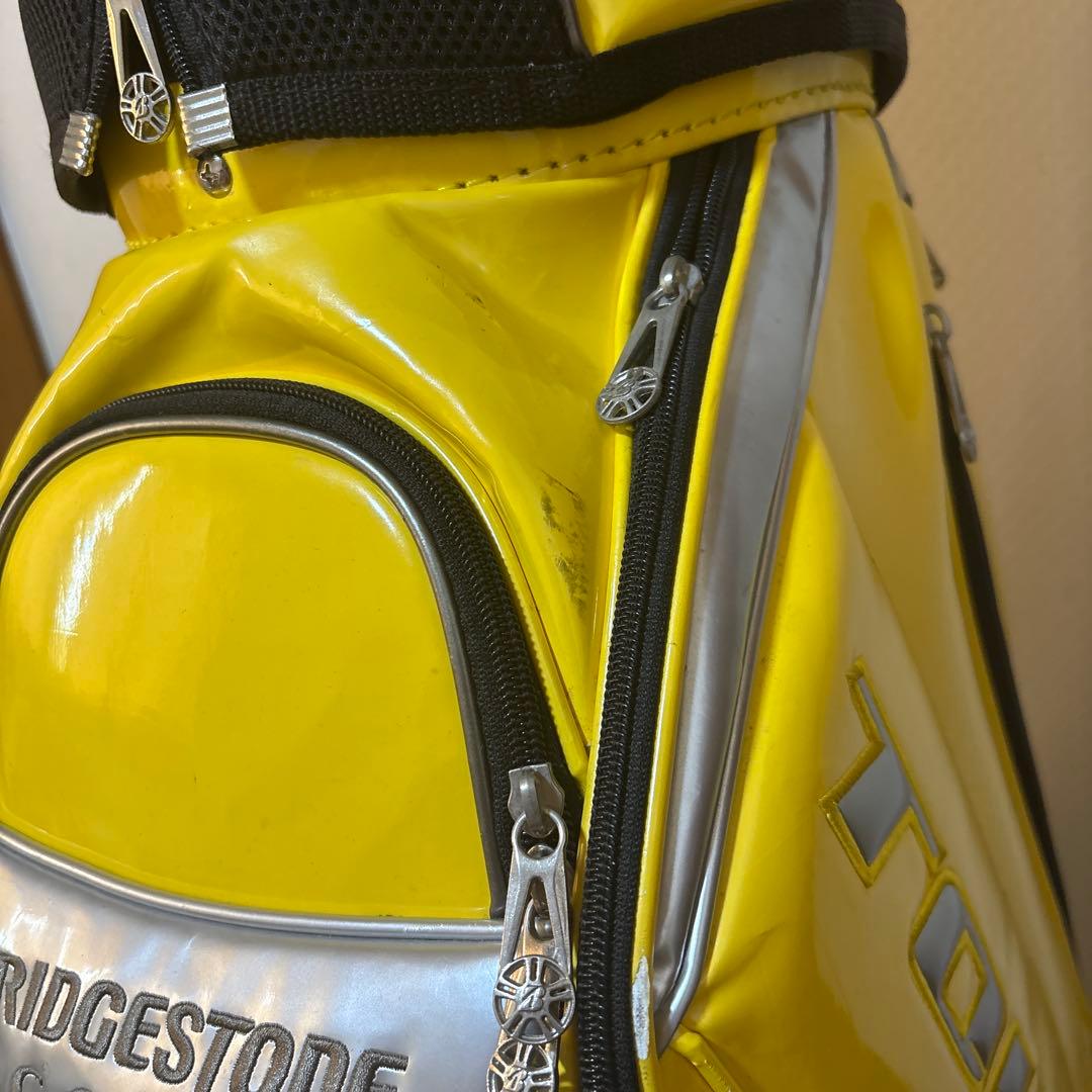 BRIDGESTONE TOUR B キャディーバック　イエロー