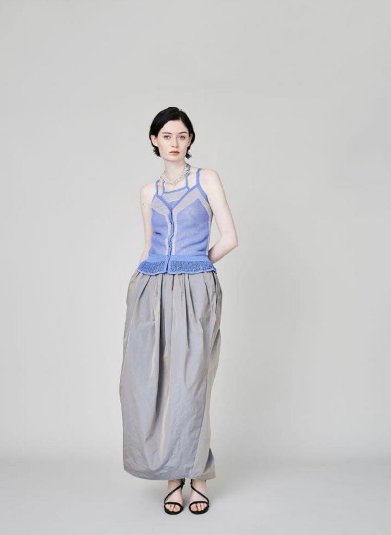 田*美様 Pigment knit camisole MURRAL