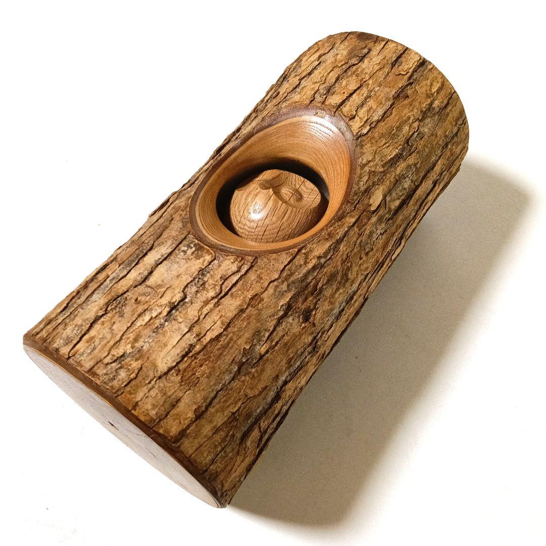 希少 HISA-CRAFT 太田久幸 フクロウ 木の仲間たちシリーズ 旭川 檜