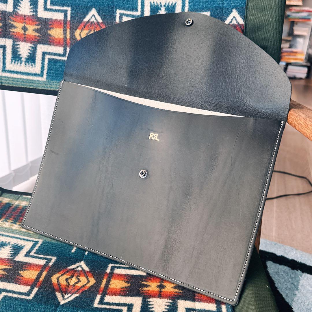 RRL レザーファイルフォルダー