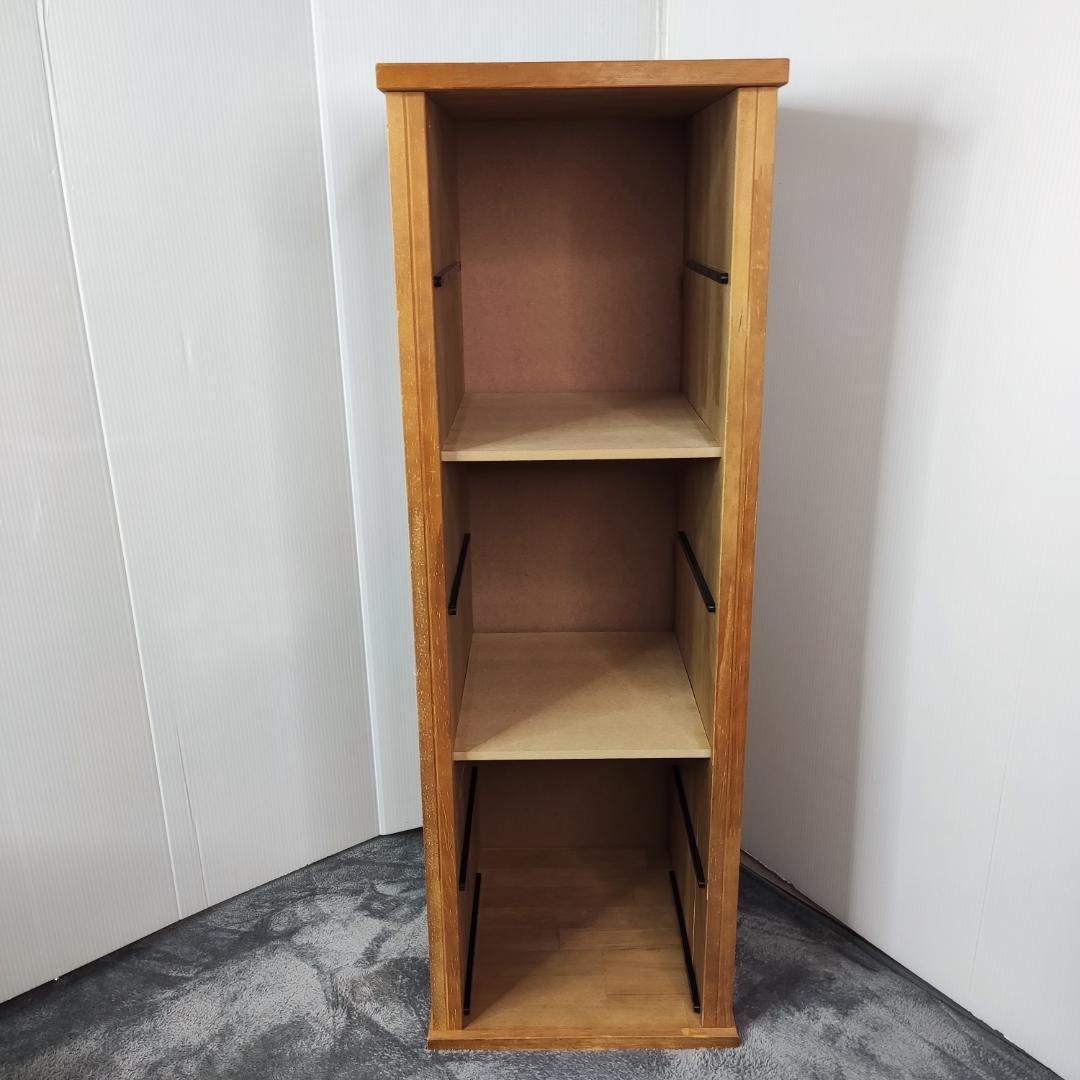 スリムチェスト 6段 木製 引き出し ナチュラル レトロ風 無垢材風 収納