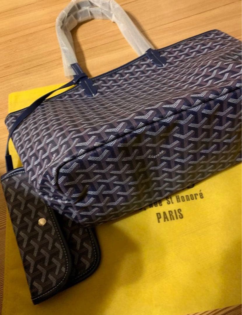 タビ( ꇐᴗꇐ ) トートバッグ 大容量 ネイビー