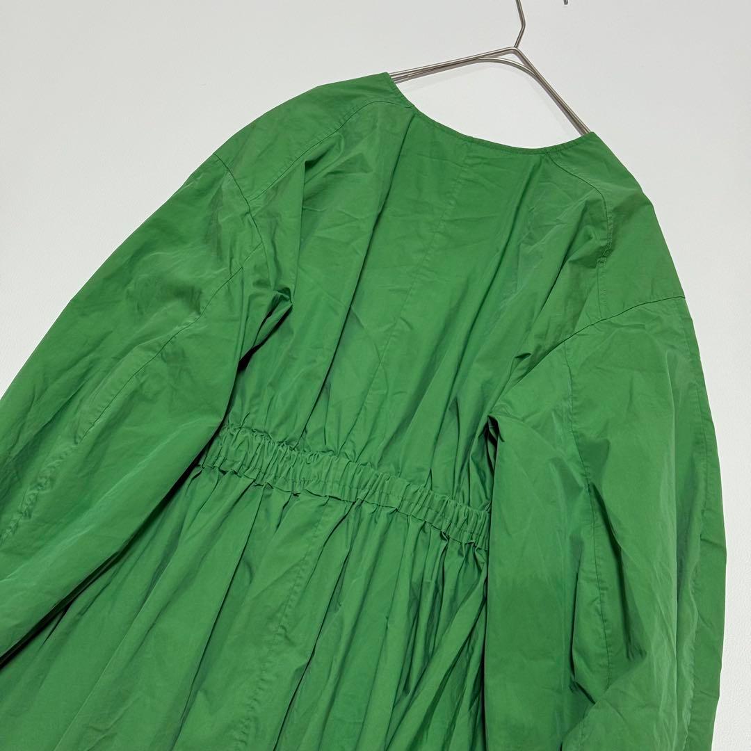 ルフィル　ギャザーブラウス　チュニック フレア Vネック 近年モデル