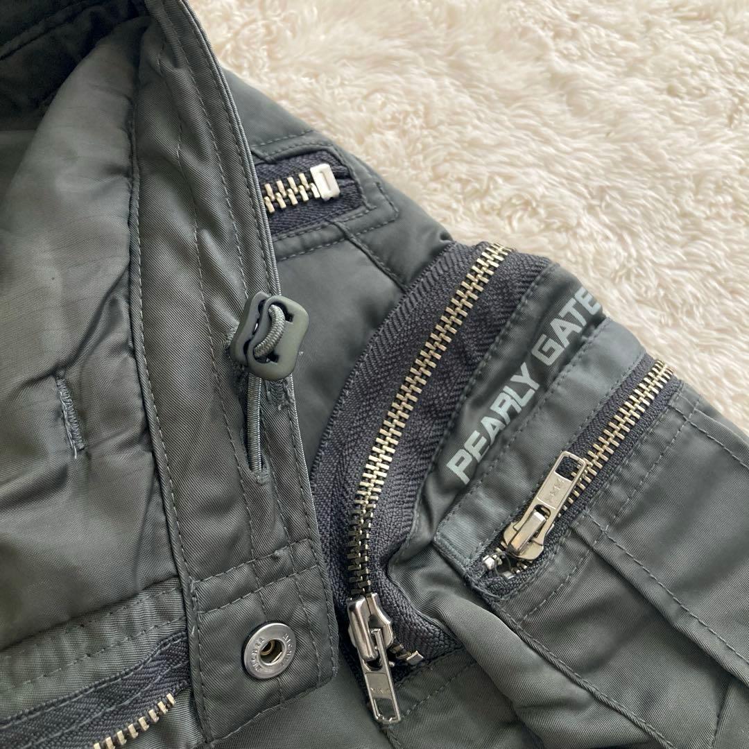 美品！PEARLY GATES ミニスカート 防風防寒　秋冬　中綿