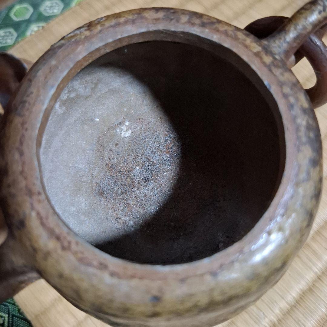 【レア】木村春芳作 備前焼 三足香炉