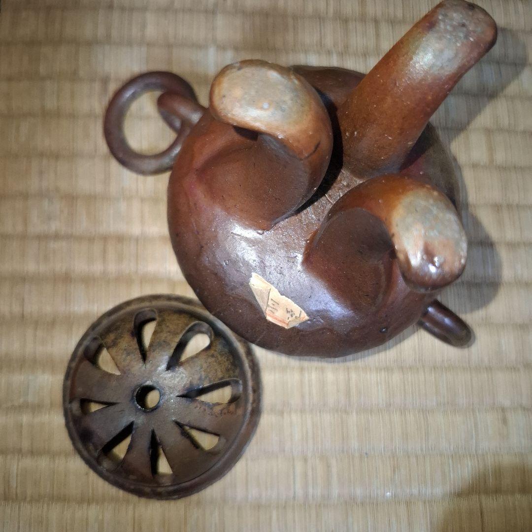 【レア】木村春芳作 備前焼 三足香炉