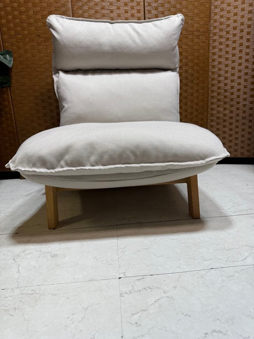 定価¥39900-無印良品 ハイバックリクライニングソファ・1シーター