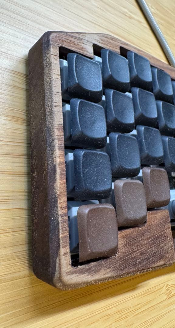 Keyballish μ 木製ケース付き