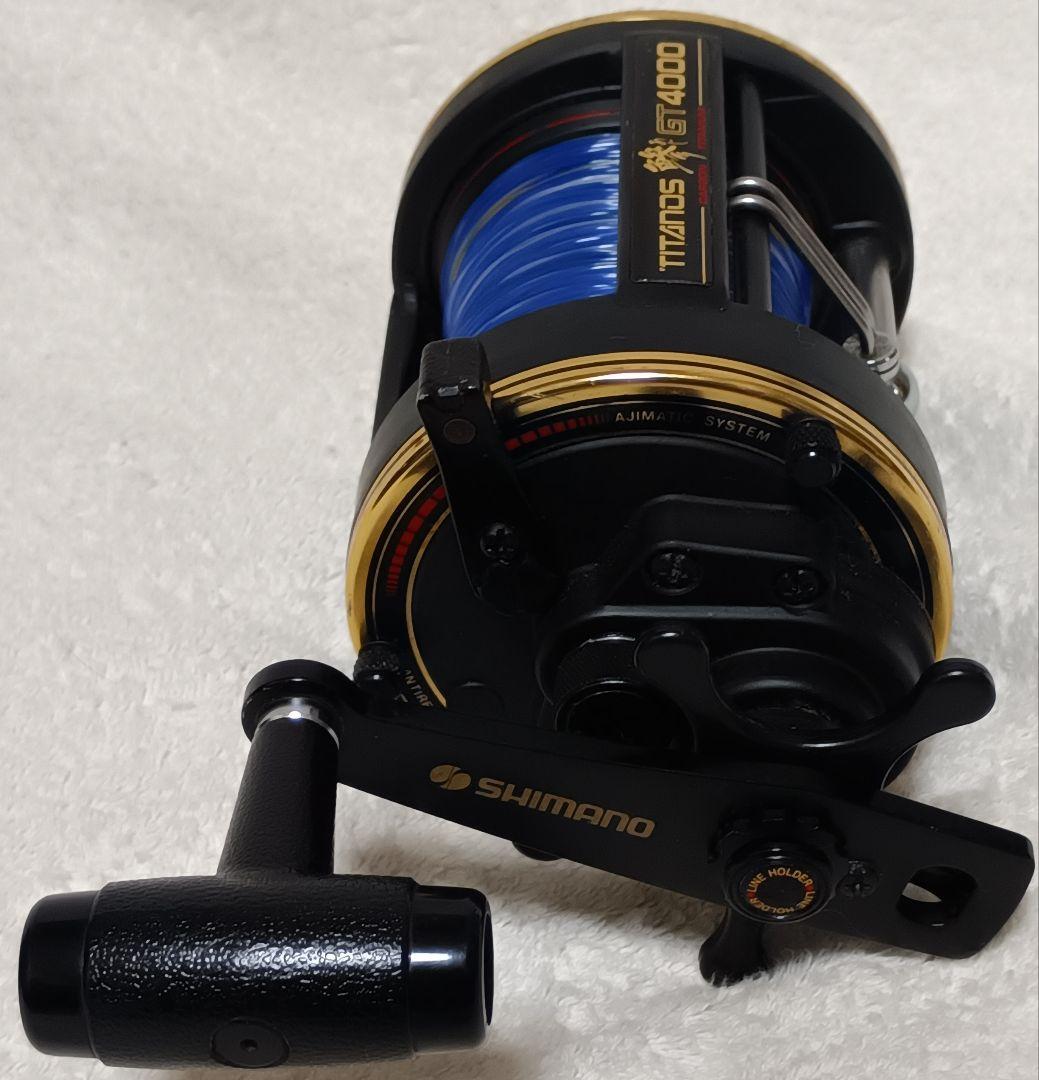 シマノチタノス鯵GT4000良品！新品ライン付