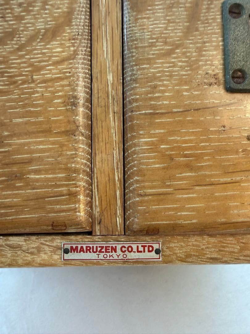 木製アンティーク収納ボックス（2引き出し）