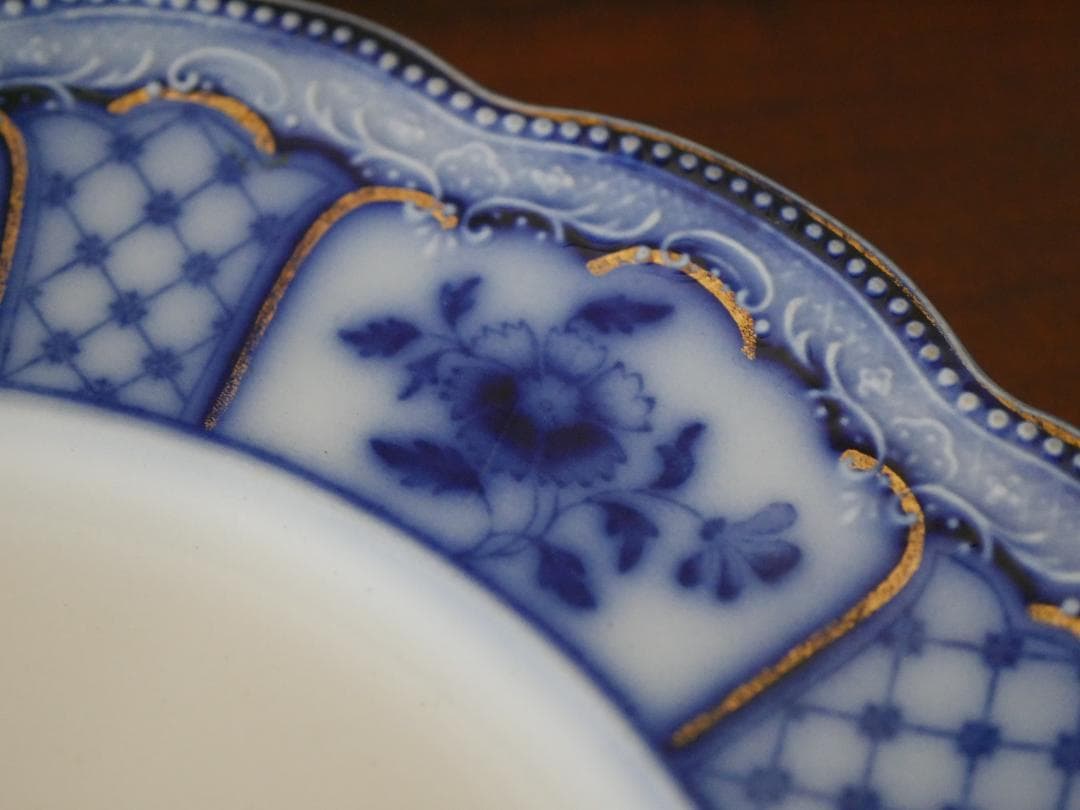 ★専用★アンティークフロウブルー Grindley Melbourneプレート