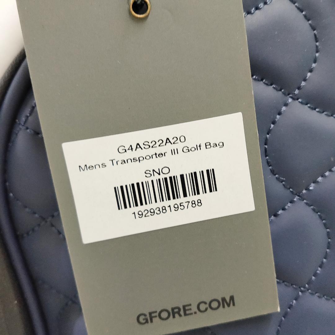 ○★新品未使用 ジーフォア トランスポーター ハイスペックゴルフバッグ ホワイト