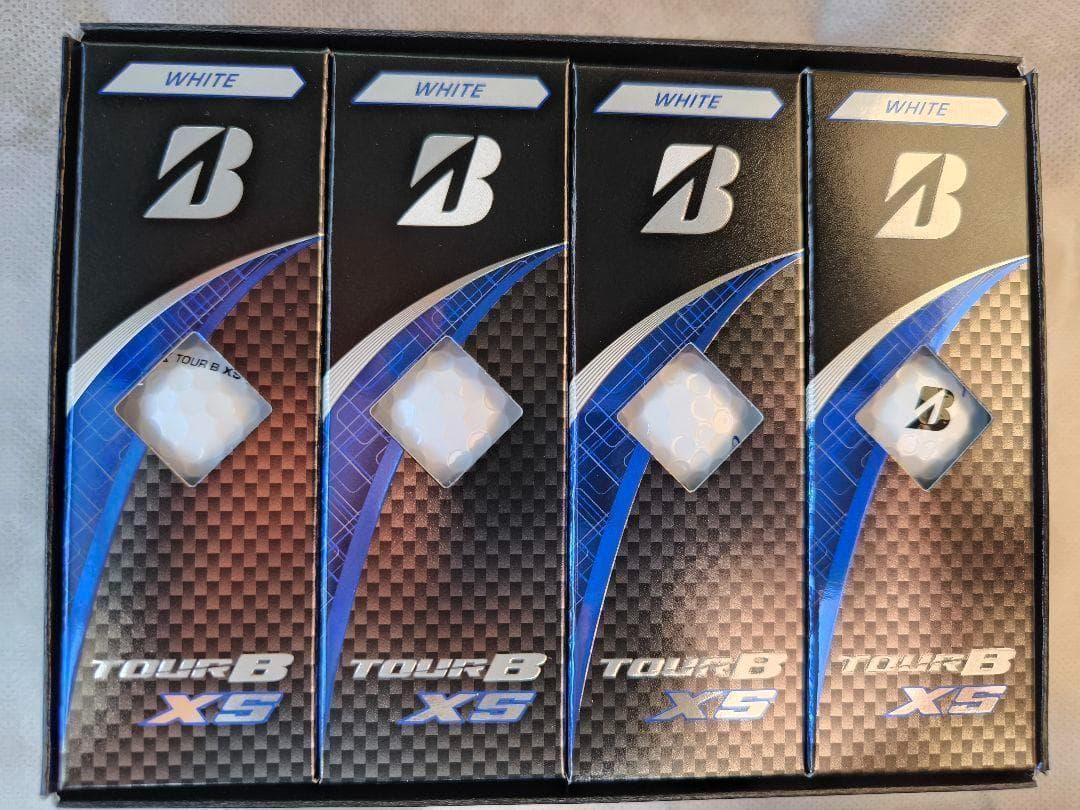 新品未使用 ブリヂストン 24TOUR B XS ツアーB ホワイト 2ダース