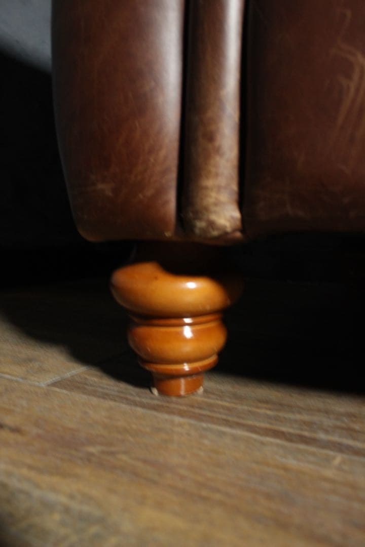 首都圏送無料〜　美　NATUZZI イタリア 本革　ヴィンテージ　ソファ　アーム