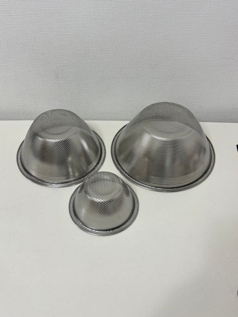 アムウェイ　ミキシングボウル 用 コランダー(ざる)セット