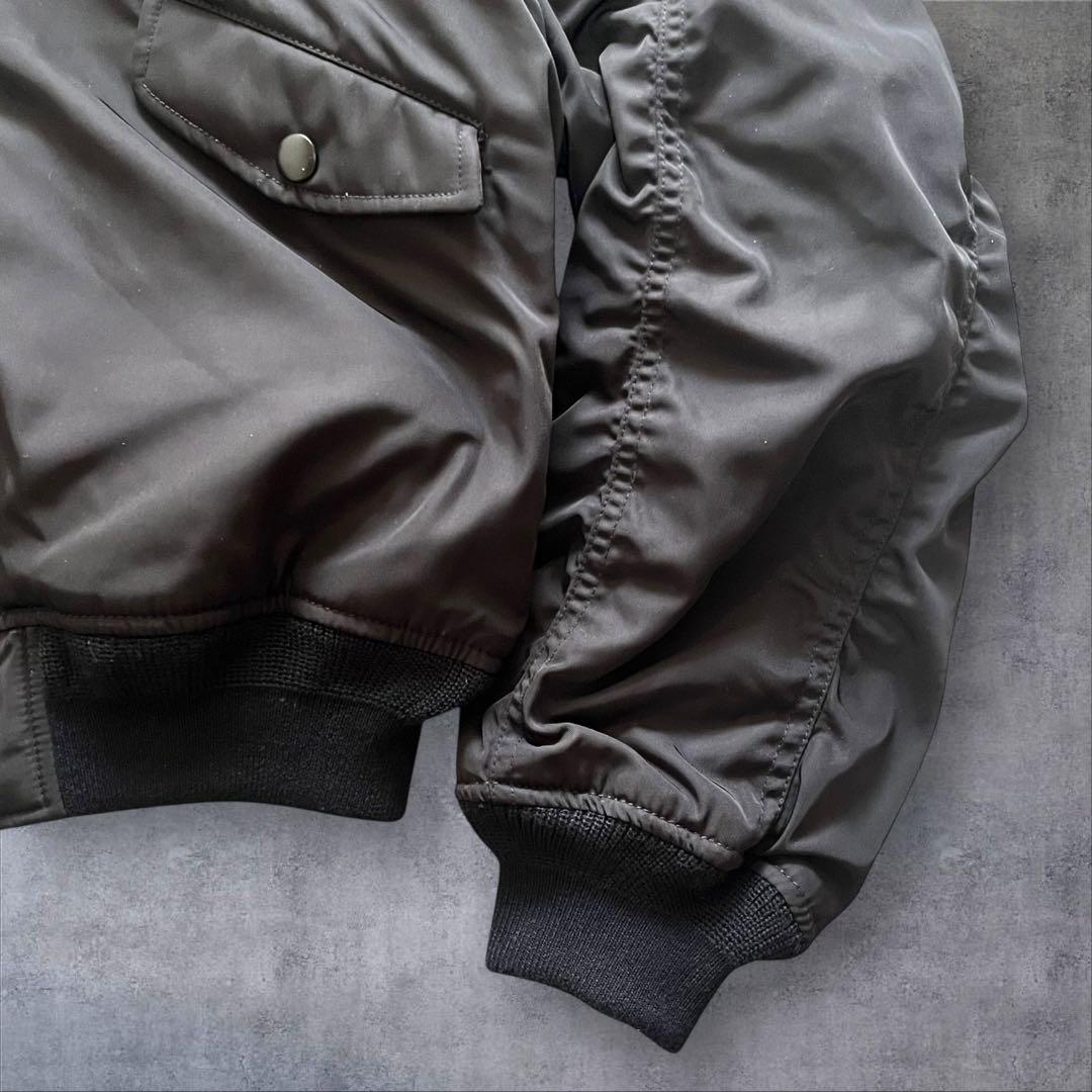 【美品】 マウジー N-2B フライトジャケット ブラック ファー付き y2k