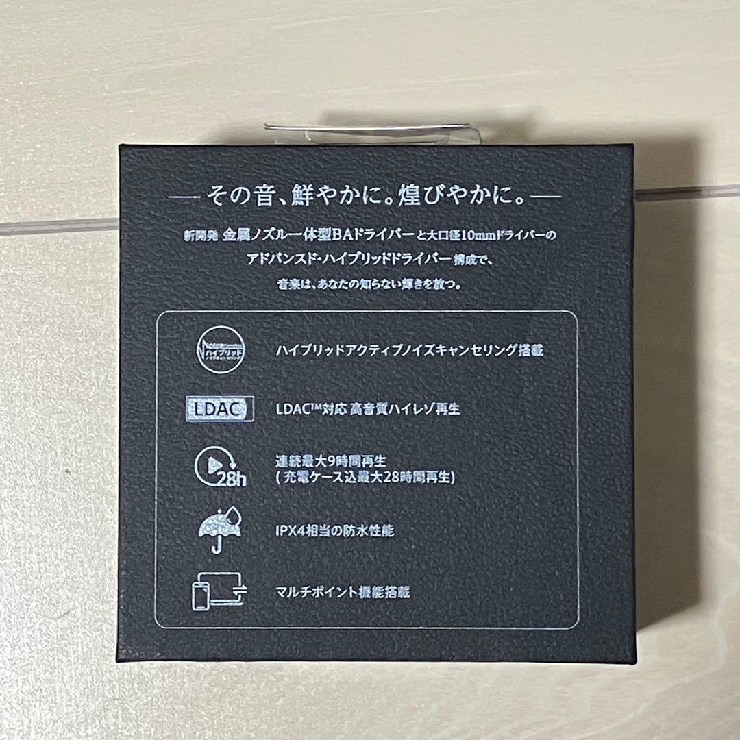 【新品】AVIOT TE-J1 ワイヤレスイヤホン ブラック