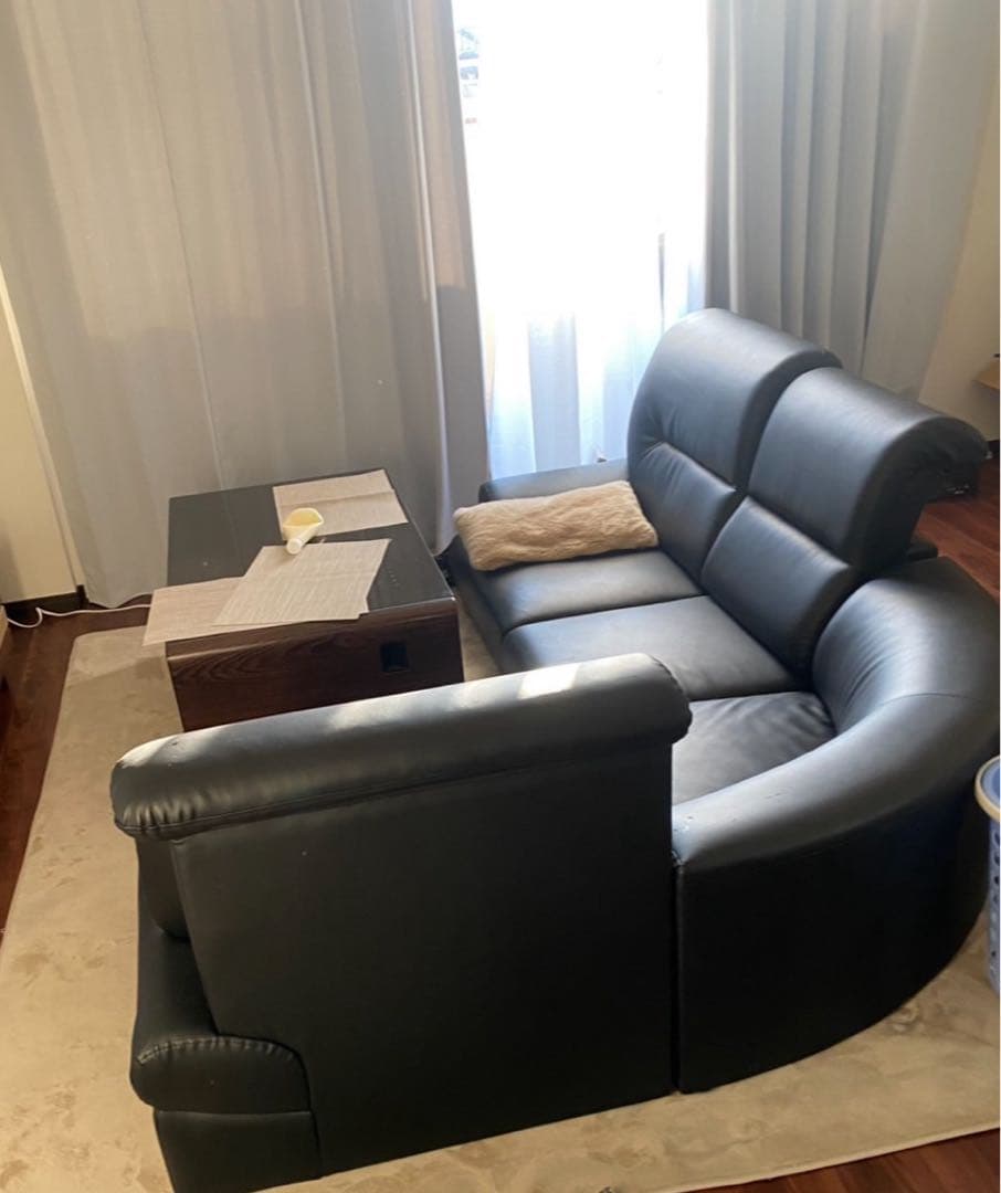 ハイバック＆ローソファー 2個