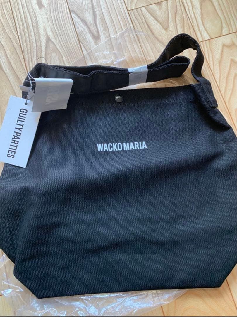 WACKO MARIA ブラック ショルダーバッグ