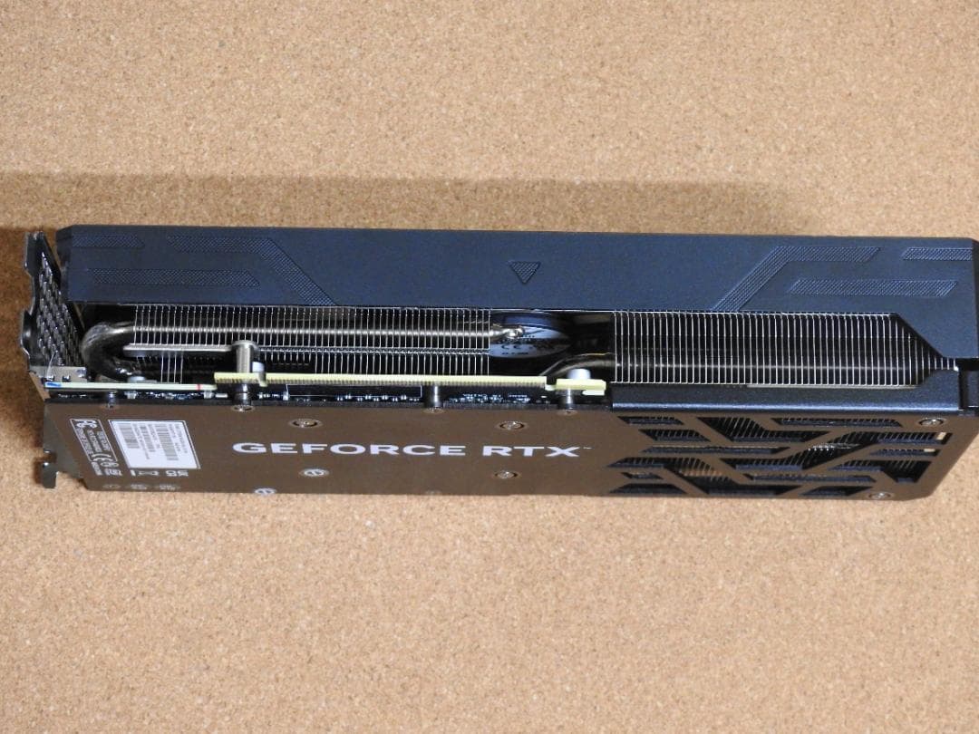 Palit RTX 4060 Ti 16GB JetStream 動作確認済み