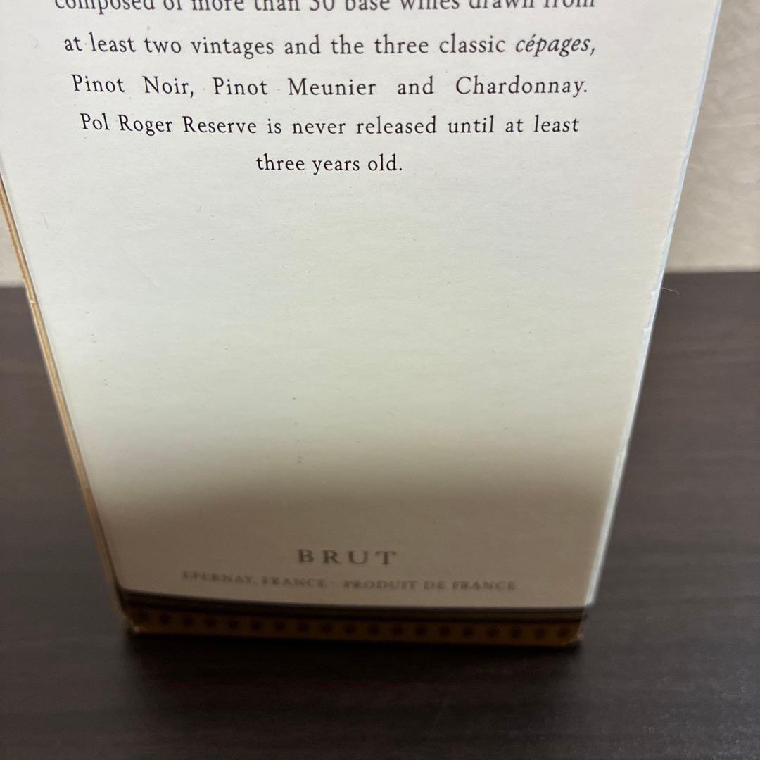 酒　未開封品　Pol Roger Extra Cuvée de Réserve